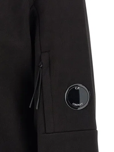 C.p. Company C.p.company Sweatshirt With Logo In Black