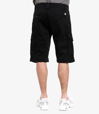 C.p. Company Shorts Black In Black