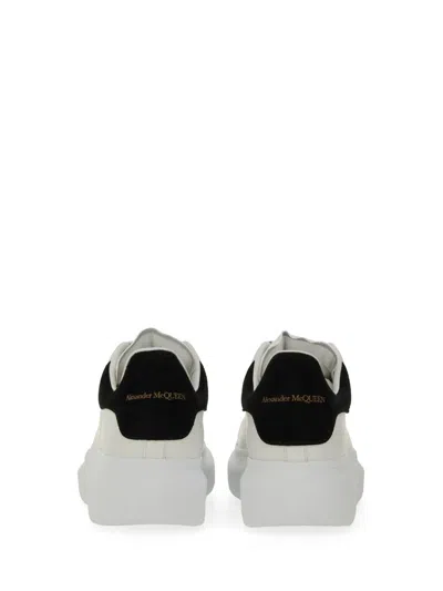 Alexander Mcqueen Alexander Mc Queen White And Black Oversized Sneakers In White
