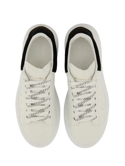 Alexander Mcqueen Alexander Mc Queen White And Black Oversized Sneakers In White