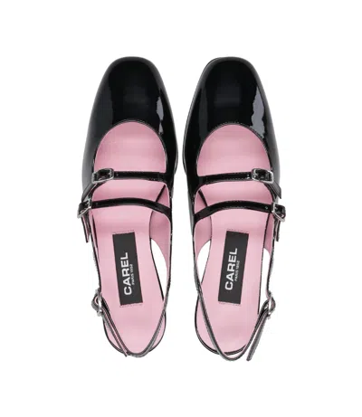Carel Paris Sandals Black In Black