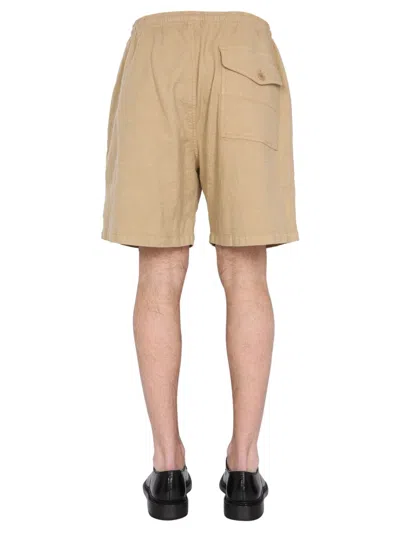 Ymc You Must Create Ymc Paisley Jacquard Shorts In Neutral