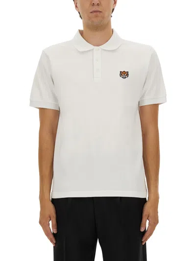 Kenzo Polo "pop" In White