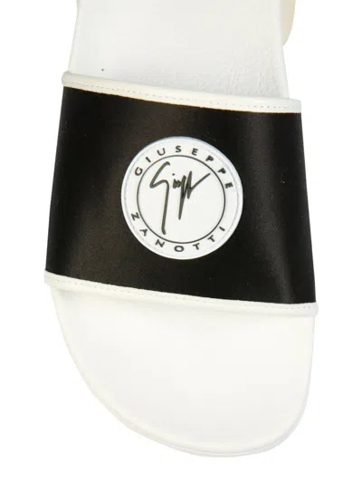 Giuseppe Zanotti Women Rubber Slide Sandals In White