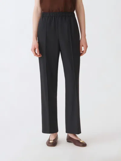 Fabiana Filippi Women's Wool Blend Trousers In Blue