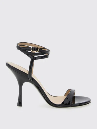 Stuart Weitzman 'nudist Wrap' Sandals In Black