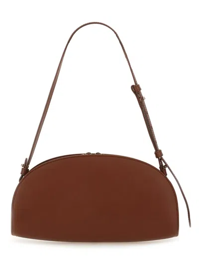 Apc Demi-lune Shoulder Bag One Size Hazelnut