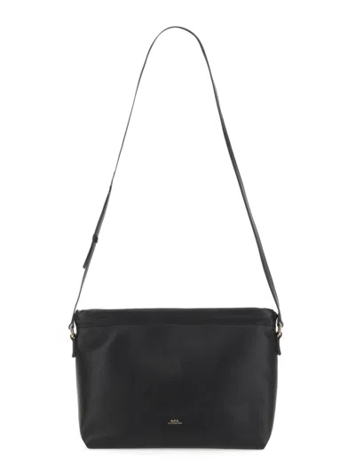 Apc Vera Textured Shoulder Bag With Adjustable Strap