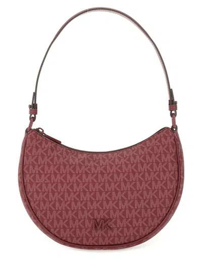 Michael Kors Shoulder Bags With Adjustable Strap And Top Handle In Red