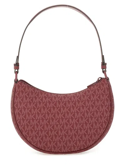 Michael Kors Shoulder Bags With Adjustable Strap And Top Handle In Red