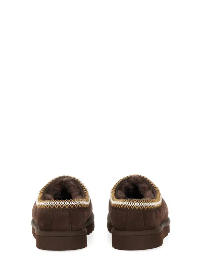 Ugg Tasman Cocoa-coloured Eather Slip-ons