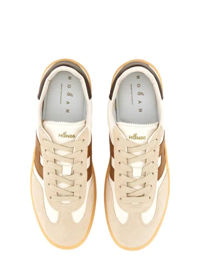 Hogan Cool White Leather Sneakers