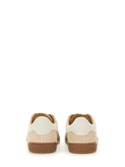 Hogan Beige Sneakers In Neutral