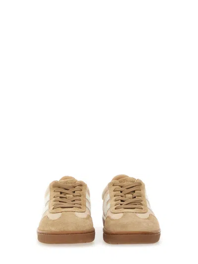 Hogan Beige Sneakers In Neutral