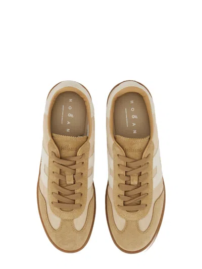 Hogan Beige Sneakers In Neutral