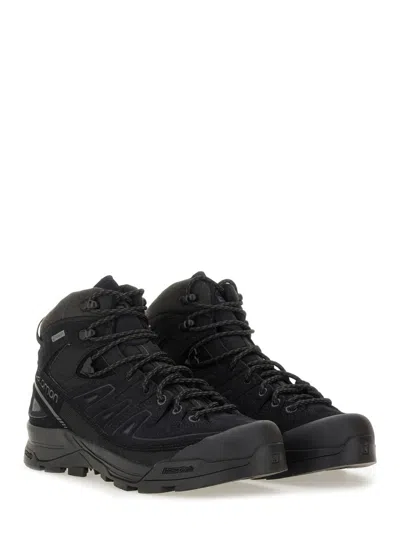 Salomon X-alp Mid Leather Gore-tex | Black | Size: In Black