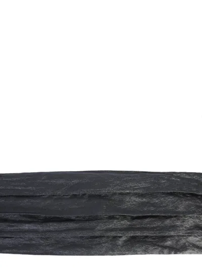 Philosophy Di Lorenzo Serafini Soft Belt With Bow In Gray