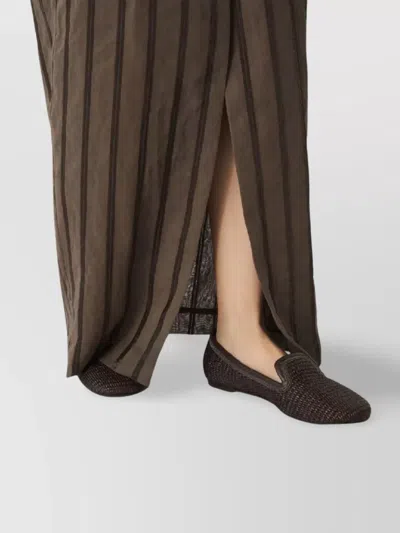 Brunello Cucinelli Loafers In Brown