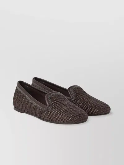 Brunello Cucinelli Loafers In Brown