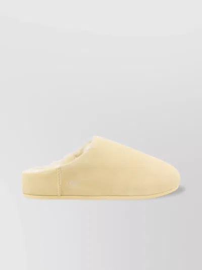 Ugg Cozy Faux Fur Lined Slippers In Neutral