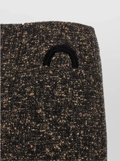Blazé Milano Coci Wool-blend Tweed Miniskirt In Multi