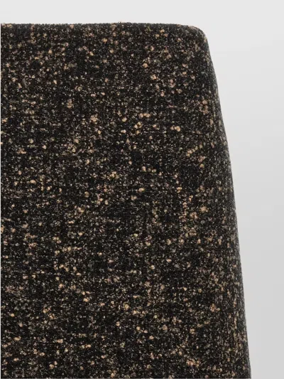 Blazé Milano Coci Wool-blend Tweed Miniskirt In Multi