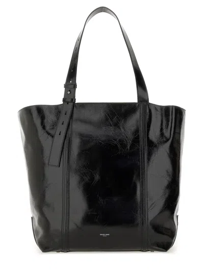 Golden Goose Spacious Tote Bag Dual Handles In Black