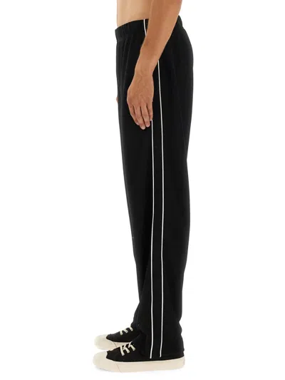 Kenzo Track Pants "boke Flower" In Black