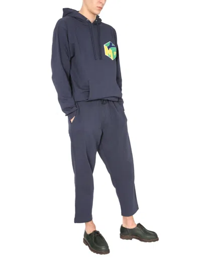 Ymc You Must Create Ymc Trugoy Hooded Sweatshirt In Blue