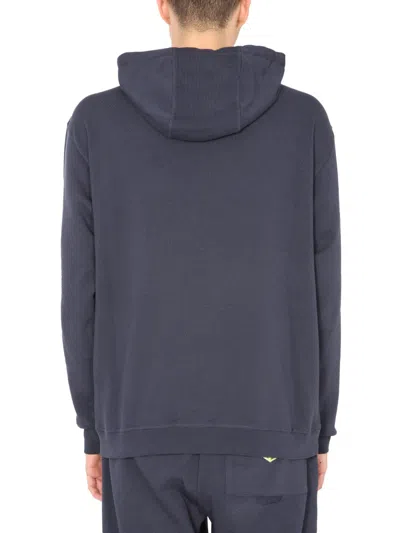 Ymc You Must Create Ymc Trugoy Hooded Sweatshirt In Blue