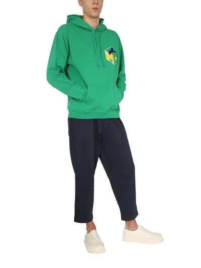 Ymc You Must Create Ymc Trugoy Hooded Sweatshirt In Green