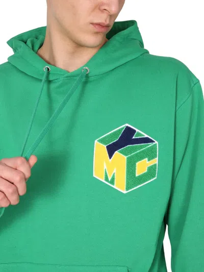 Ymc You Must Create Ymc Trugoy Hooded Sweatshirt In Green