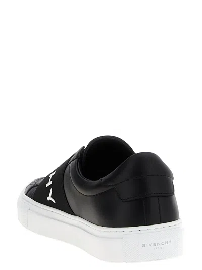 Givenchy Leather Sneakers In Black