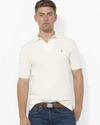 POLO RALPH LAUREN Cotton Mesh Classic Fit Polo Shirt,1815250CHICCREAM