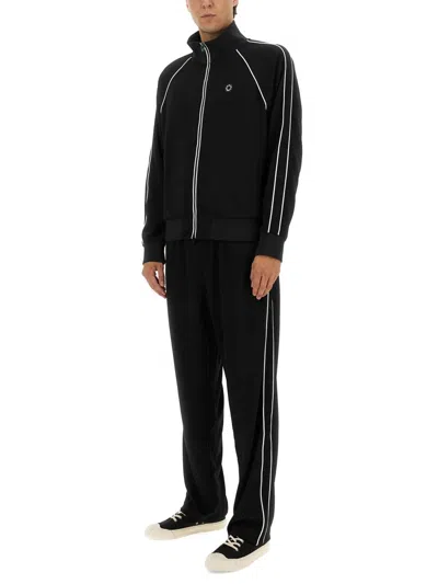 Kenzo Zippered Track Sweatshirt In Black