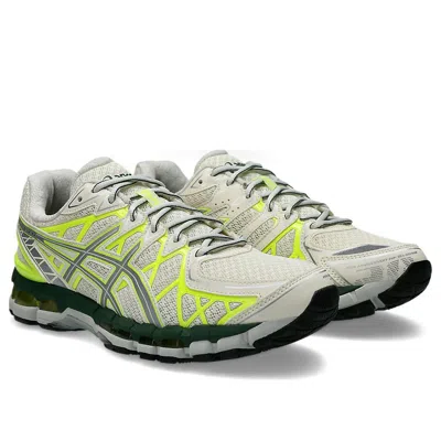 Asics Mens Cream Pure Silver Gel-kayano 20 Mesh Low-top Trainers In Multi
