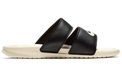 Nike (wmns)  Benassi Duo Ultra Slide 'black Guava Ice' In Multi