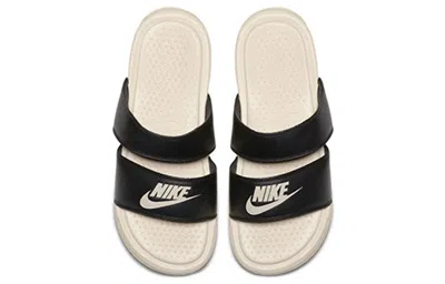Nike (wmns)  Benassi Duo Ultra Slide 'black Guava Ice' In Multi