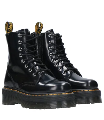 Dr. Martens Jadon Max Platform Boots In Buttero Leather