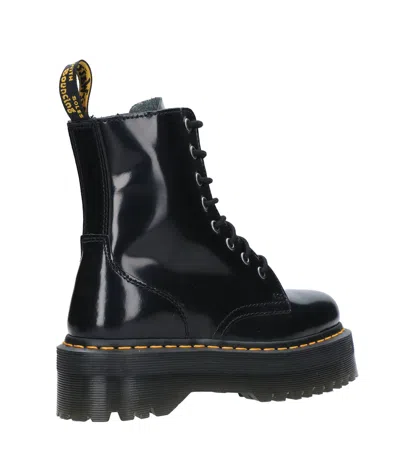 Dr. Martens Jadon Max Platform Boots In Buttero Leather