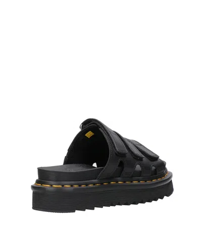 Dr. Martens Raine Slide Sandal In Black Athena