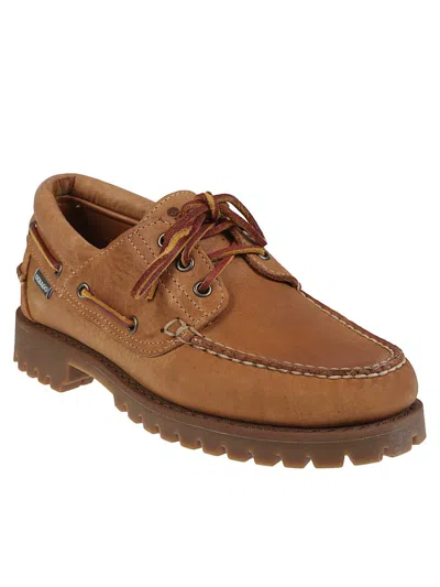 Sebago Lace Up Shoes Acadia Crazy Horse In Brown