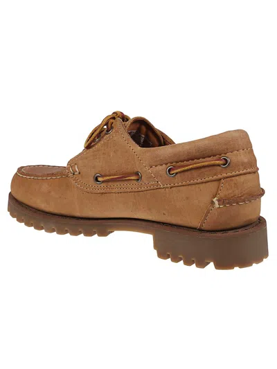 Sebago Lace Up Shoes Acadia Crazy Horse In Brown