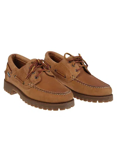 Sebago Lace Up Shoes Acadia Crazy Horse In Brown