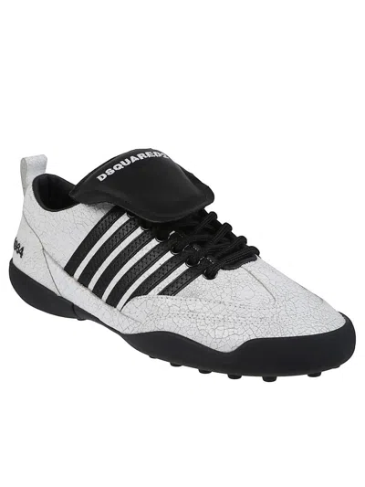 Dsquared2 Lace-up Low Top Sneakers In Multi