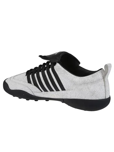 Dsquared2 Lace-up Low Top Sneakers In Multi