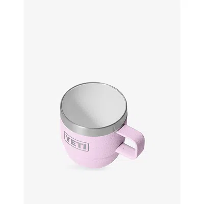 Yeti Cherry Blossom Rambler 6oz Stackable Stainless-steel Mugs Set Of Two In Pink