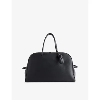 Jacquemus Womens Black The Large Turismo Leather Bowling Bag In Black