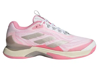 Pre-owned Adidas Originals Avacourt 2 (women's) Sneakers In Cloud White/champagne Met./lucid Pink