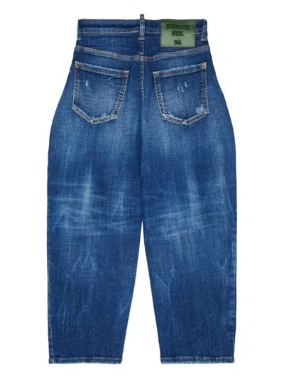 Dsquared2 Amelia Jeans In Blue